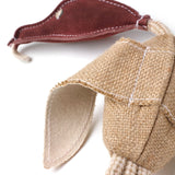 Eco Dog Toy Desmond the Duck close up on wing