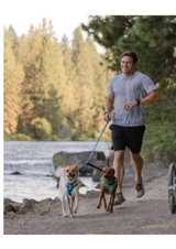 -70% BLACK FRIDAY DEAL - Ruffwear Double Track™ Coupler Dog Leash - silver