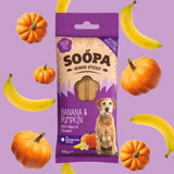 Soopa Vegan Dental Sticks for Dogs (100g) REDUCED SHORT SELL BY DATE!