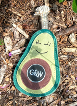 Eco Dog Toy -Audrey the Avocado