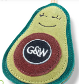 Eco Dog Toy -Audrey the Avocado