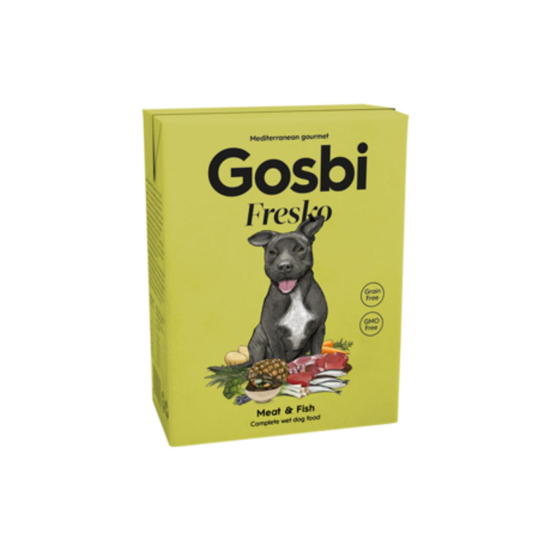 Gosbi Fresko Dog Meat & Fish 375g