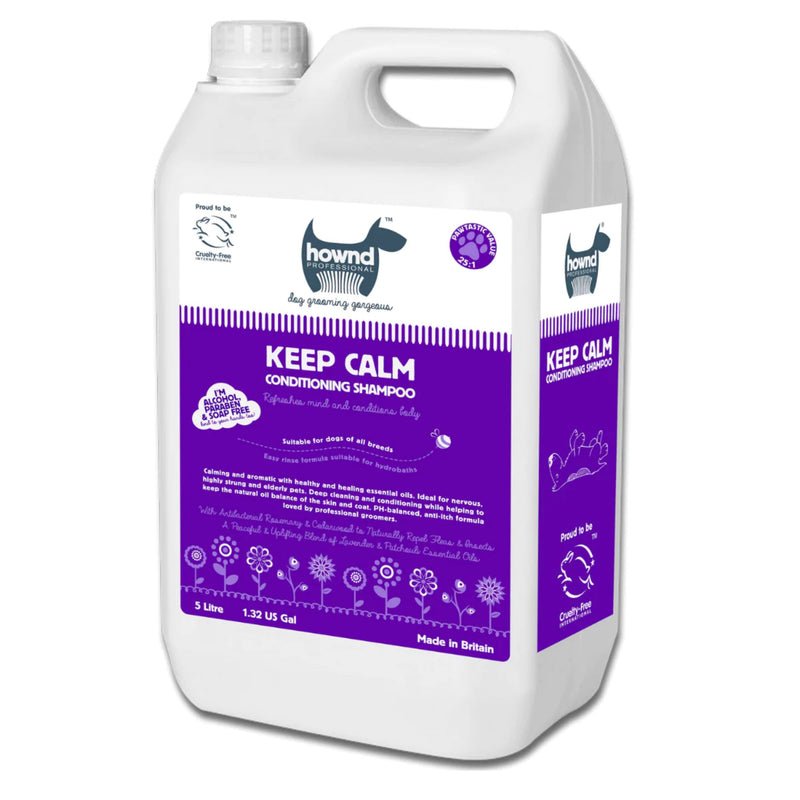 Hownd 25:1 Keep Calm! für Profi-Salons - Entspannendes Conditioning Shampoo 5L 