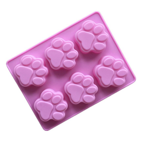 The Woof Club - Paw Print Baking or Ice Pop Mould