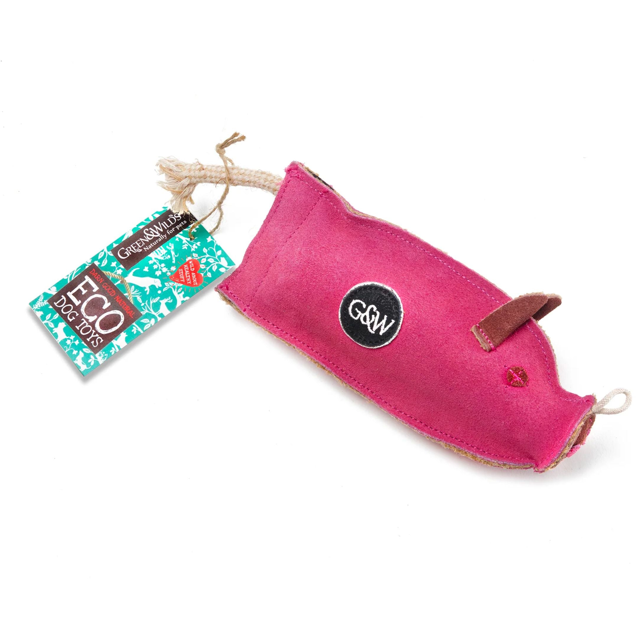 Peggy the Pig Eco Crinkle Dog Toy – The Woof Club