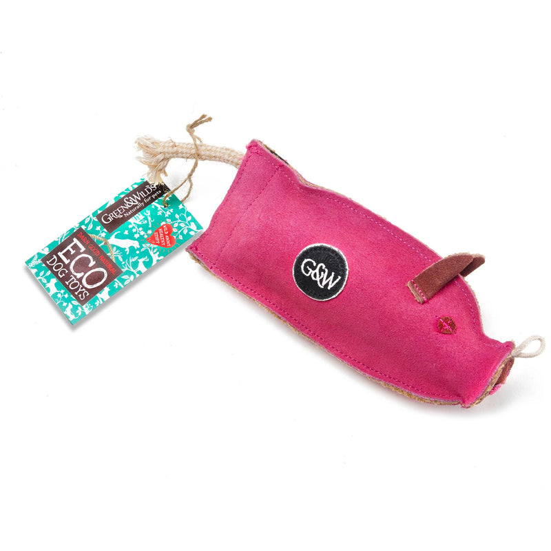 Peggy the Pig Eco Crinkle Dog Toy