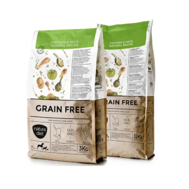 Natura Diet Dog Grain Free Chicken & Vegs
