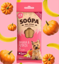 Soopa Vegan Dental Sticks for Dogs (100g)