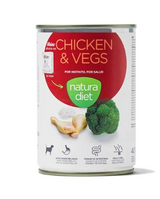 Natura Diet - eine Auswahl an Nassfutterrezepten in 400g Dosen