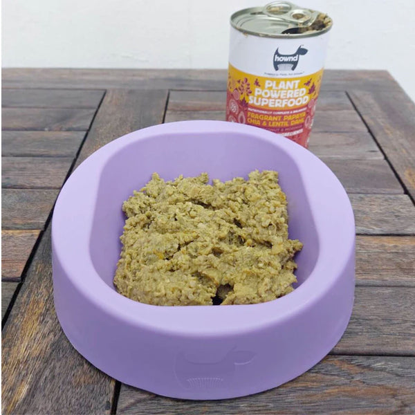 Hownd - Nourriture humide végétalienne pour chiens - Papaye parfumée avec lentilles (400g)