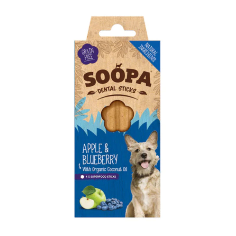 Soopa bâtonnets dentaires végétaliens pour chiens (100g)